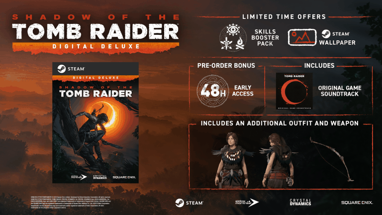 Shadow Of The Tomb Raider Game - Digital Deluxe Edition